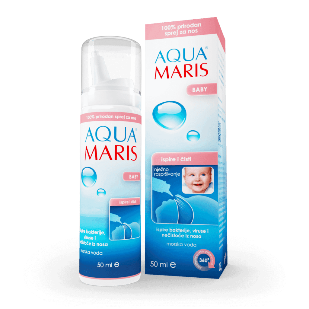 Aqua Maris Baby spray for children with colds and allergies