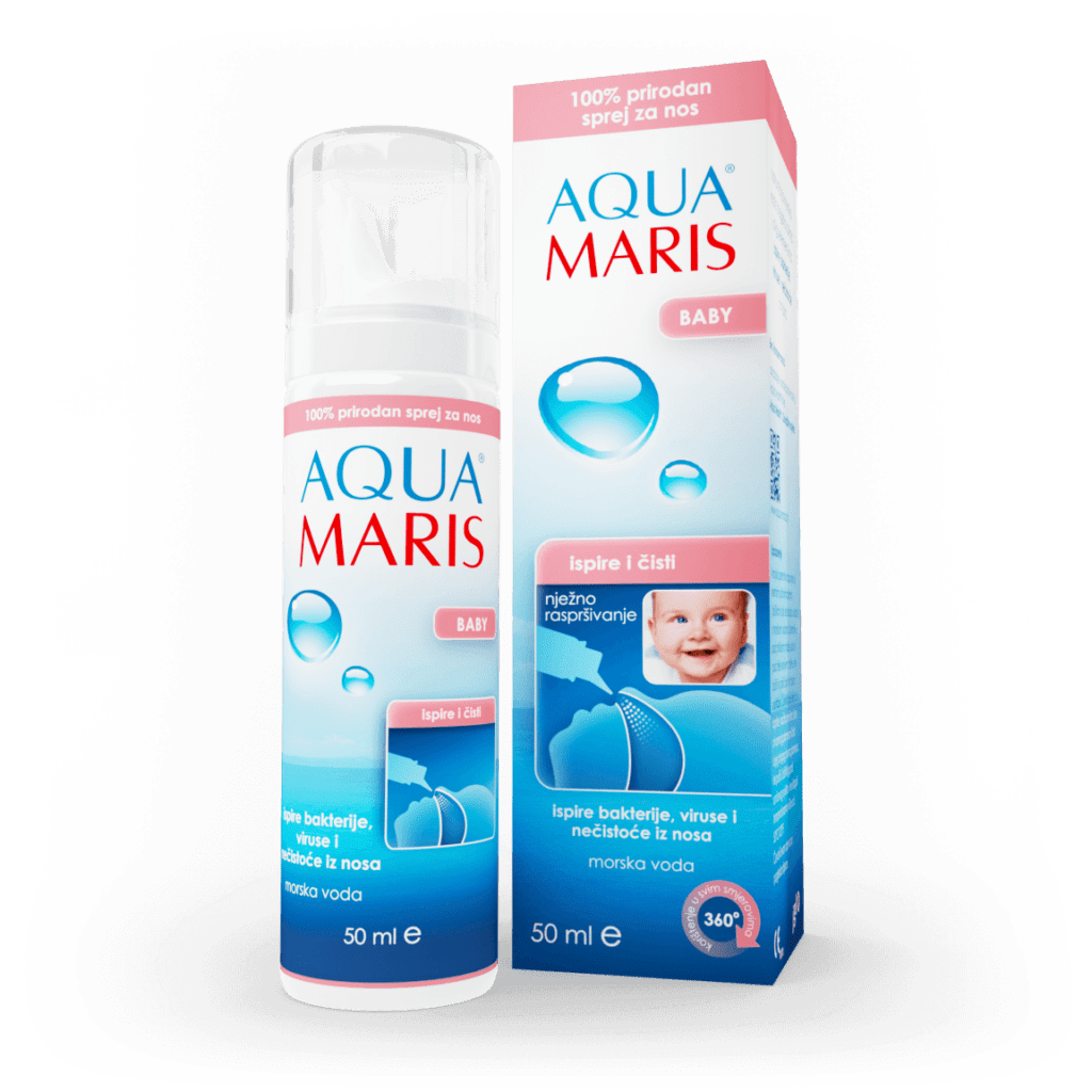 Aqua Maris Baby spray – for children with colds and allergies