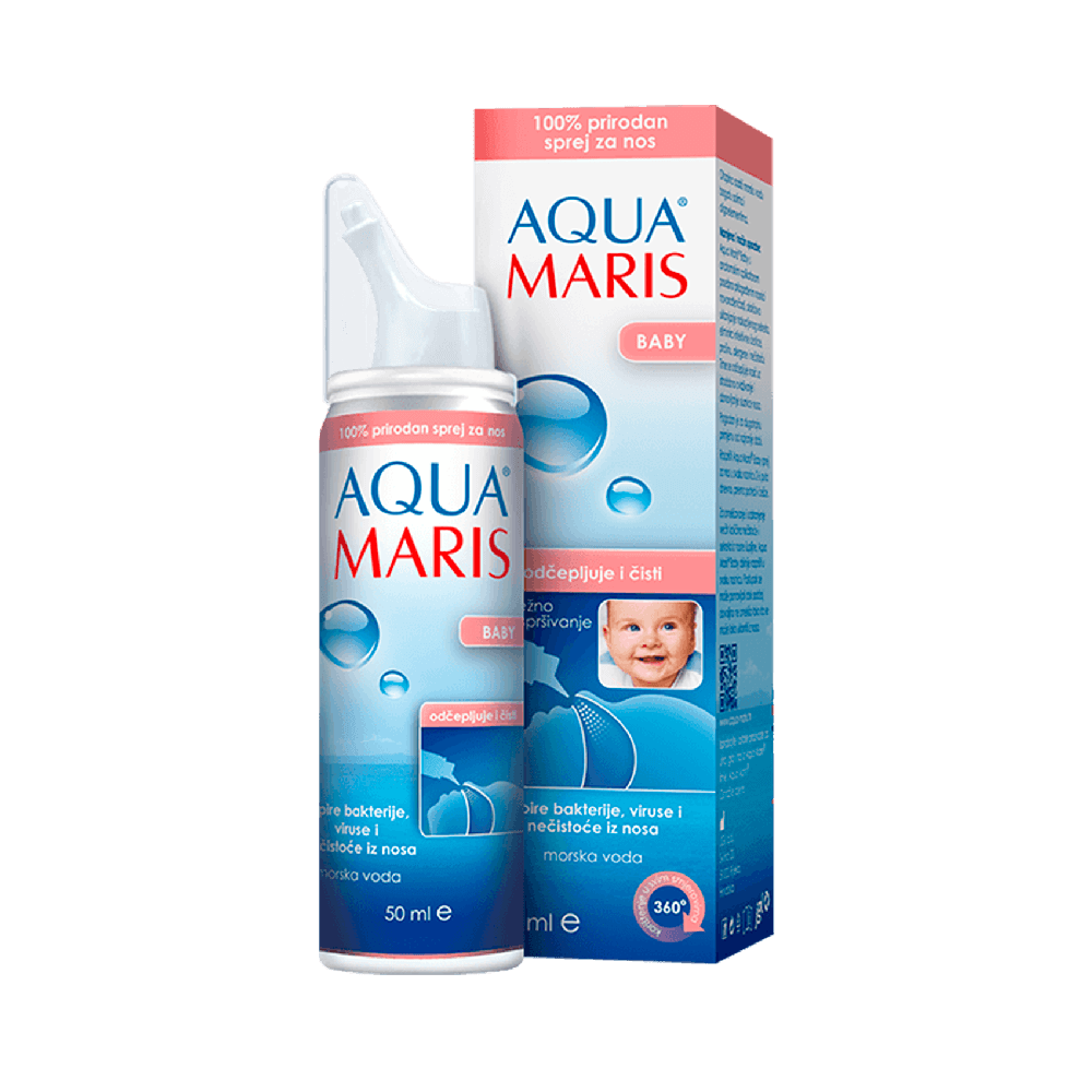 Aqua Maris Baby spray – for children with colds and allergies